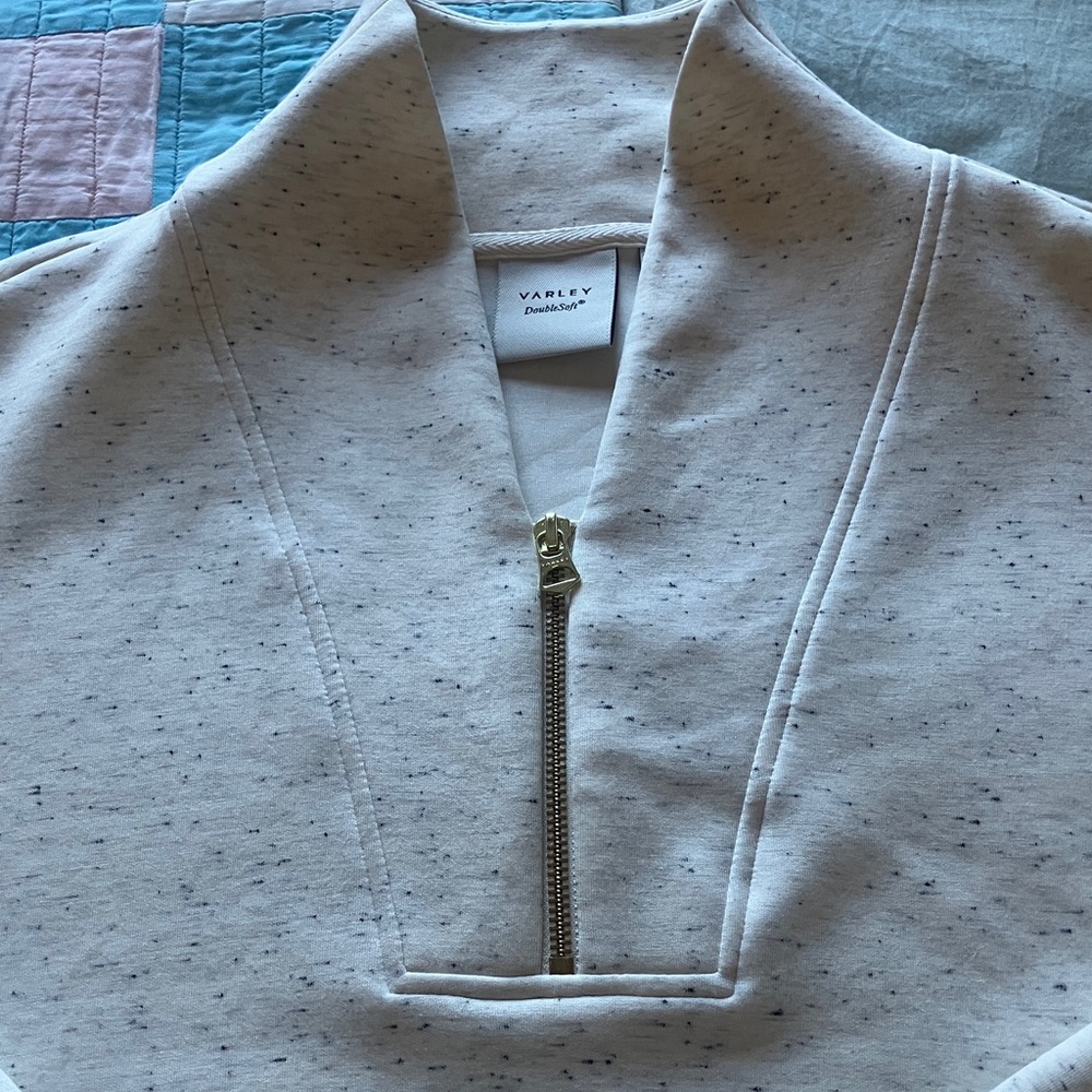 Women’s Varley Light Speckled Zip-Up Top - Picture 3 of 8